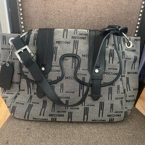 Missoni canvas large bag